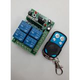 4 Kanal Rf 433Mhz Uzaktan Kumanda Alıcı Verici