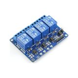 4 Kanal Röle Kartı, 4 Relay Module 5V - 4'Lü 5V Röle Kartı