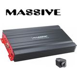4 Kanallı Oto Amfi 120W Rms, 4 Ohm, Bas Kontrollü, Yüksek Performans