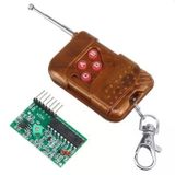 4 Kanallı Uzaktan Kumandalı Rf Modülü Alıcı Verici