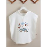 4 Kat Müslin Panço - For Baby Serisi - Balonlu Araba