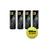 4 Kutu Wilson Us Open Tenis Topu Vakum Ambalajda