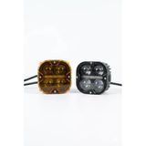 4 Led Angel Hardcap Kapaklı Motosiklet Sis Farı