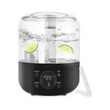 4 Litre Ultrasonik Hava Nemlendirici ve Termometre Dijital Ölçüm