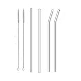 4 lü Cam Pipet + 2 adet Temizleme Fırçası 21cm