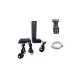 4 Lü Lnb 20 Metre Anten Kablosu Hd Uydu Alıcısı Set