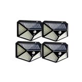 4 Lu Paket Bahce Aplik Bahce Lambasi Bahce Aydinlatma Gunes Enerjili Bahce Lambasi 100 Led 4Lu Paket