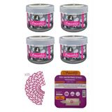 4 Lü Pudralı Özel Bölge Mini Konserve Ağda 65 G. + 4 Tüy Losyon + 16 Ağda Bezi