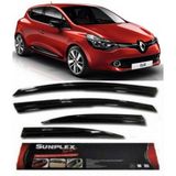 4 Lü Renoult Clio 4 Sport Style Mügen Sunplex Cam Rüzgarlığı