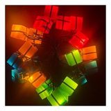 4 Metre 20 Led Pilli 2 Kademeli Hediye Kutusu Yılbaşı Ağacı Süsü Led Işık MZ-2
