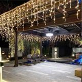 4 Metre Gün Işığı Saçak Perde Led Işık 16 Dallı 70 Cm 50 Cm 35 Cm Dir Eklemeli Perde Işık Saçak Led Gün Işığı