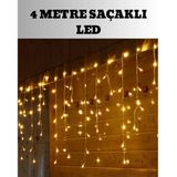 4 Metre Şelale Led Işık Perdesi Dekoratif - Lisinya Vitrin