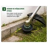 4 mm Kare Tırpan Misinası 29 Metre – Universal Motorlu Tırpan Uyumlu, Yüksek Dayanımlı Çim ve Yabani Ot Biçme Misinası