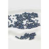 4 mm Koyu Petrol Mavisi Plastik İnci Boncuk Aksesuar Takı Malzemesi (25 Gr)