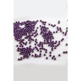 4 mm Mat Kahve Plastik İnci Boncuk Aksesuar Takı Malzemesi (25 Gr)