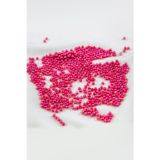 4 mm Pembemsi Plastik İnci Boncuk Aksesuar Takı Malzemesi (25 Gr)