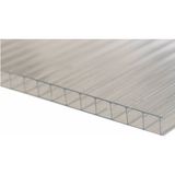 4 mm Policam Polikarbon Levha - 50 x 210 cm - Şeffaf