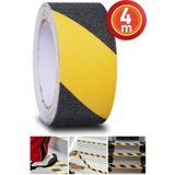 4 Mt Bondit Sarı-Siyah Yapışkanlı Kaygan Zemin Basamak Merdiven Kaydırmaz Bant 50mm