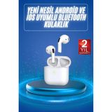 4.nesil Bluetooth Kulaklık Yüksek Ses Kaliteli Dokunmatik Kontrol Özellikli ( Lisinya )