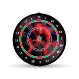 4 Oklu Mıknatıslı Desenli Dart Seti Çift Yönlü Manyetik Dart Askılı Dartboard