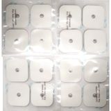 4 Pakette 16 Adet Çıtçıtlı Elektrot Pedi 5 x 5 Cm