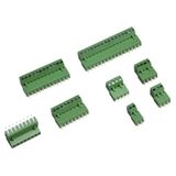 4 Pin 3.81mm Dişi Geçmeli Yeşil Klemens