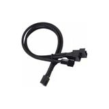 4 Pin 3'Lü Fan Çoklayıcı Fan Splitter Fan Çoğaltıcı 4Pin 3 Pin 4 Pin Fan Kablosu 4P Dişi 3+3+4P