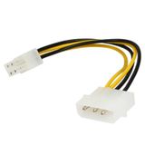 4 Pin Atx 12v To 4 Pin Molex 12 Power Güç Kablosu 30 Cm