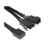 4 Pin Fan Power Güç Elektrik Soketi Çoklayıcı Kablo - 10cm