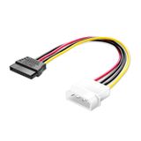 4 Pin Lp4 Molex Erkek To Sata Power Güç Kablosu