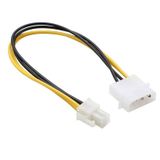 4 Pin MOLEX - ATX P4 CPU 4-Pin 12V PSU Güç Kaynağı Konektörü Adap