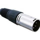 4 PIN XLR ERKEK KONNEKTÖR