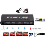 4 Port Hdmi Splitter Switch 4872P Çoklayıcı Çoğaltıcı Çoklu Ekran