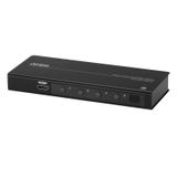 4-Port True 4K (4K x 2K) HDMI Switch, uzaktan kumanda ürünle birlikte gelmektedir