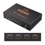 4 Port Uhd 4K Hdmi Switch Ekran Monitor Splitter Coklayici Cogaltici