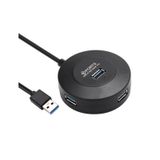4 Port USB 3.0 Çoklayıcı Dock - USB 3.0 Hub Kablolu Stand