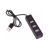 4 Port Usb Çoğaltıcı Çoklayıcı Hub Dişi Çoklama Switch 4862A