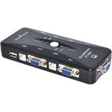 4 Port USB To Kvm Switch Çoklayıcı Kasa Çoğaltıcı