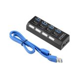 4 Port Very Speed Hızlı Usb 3.0 Çoğaltıcı Çoklayıcı Hub Switch renk-siyah