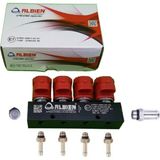 4 Silindir 3 Ohm Enjektör Atiker Akl Aldesa Mimgaz Uyumlu - Renkli