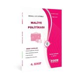 4. Sınıf 8. Yarıyıl Maliye Politikası Konu Anlatımlı Soru Bankası - Kod 4457 / 9786054871537
