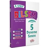 4. Sınıf Bilsem Çözümlü 5 Deneme Sınavı - / Kolektif / Editör Yayınevi / 9786052804834