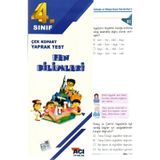 4. Sınıf Fen Bilimleri Çek Kopart Yaprak Test - Açı Yayınları