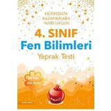 4. Sınıf Fen Bilimleri Yaprak Testi - kollektif