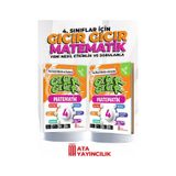 4. Sınıf Gıcır Gıcır Matematik 1 ve 2. Kitap Ata Yayıncılık