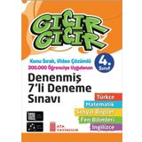 4. Sınıf Gıcır Gıcır Tüm Dersler Denenmiş 7'li Deneme Sınavı