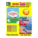 4.Sınıf Gün Gün Yaz Tatil Kitabı İle Tudem Yayınları 4.Sınıf 12 Haftalık Yaz Tatil Seti