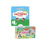 4. Sınıf Gün Ve Gün Yaz Tatili Kitabım +Doruk ile Kuyruk 10'lu Kitap Seti - 7 - 12 Yaş
