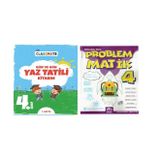 4. Sınıf Gün Ve Gün Yaz Tatili Kitabım Ve Problematik Kolaydan Zora