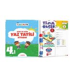 4. Sınıf Gün Ve Gün Yaz Tatili Kitabım Ve Yaprak Test